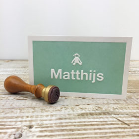 Geboortekaartje Matthijs